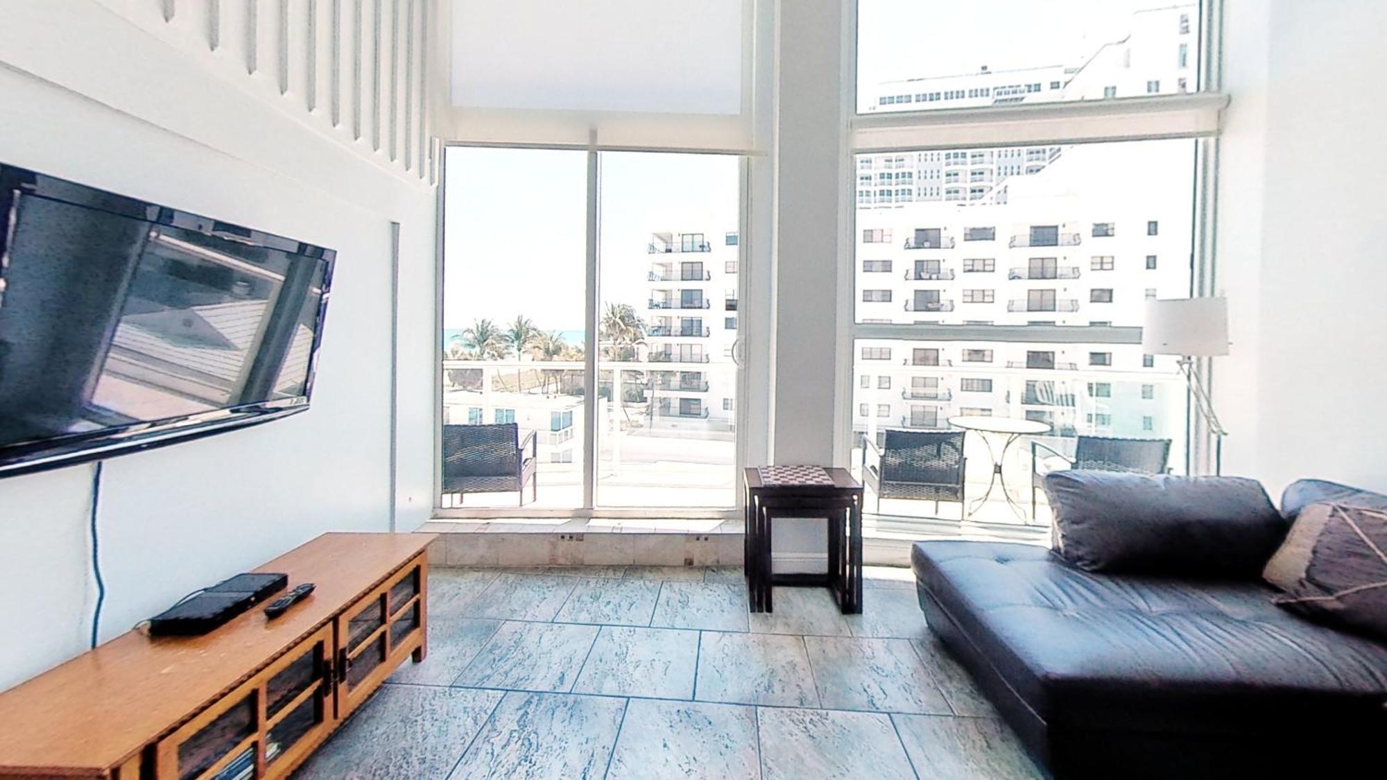 Castle M16 Oceanview Loft With Beach Access, Pool, Tennis And Free Parking! Μαϊάμι Μπιτς Δωμάτιο φωτογραφία